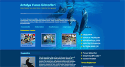 Desktop Screenshot of antalyayunusgosterisi.com