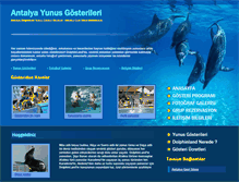 Tablet Screenshot of antalyayunusgosterisi.com